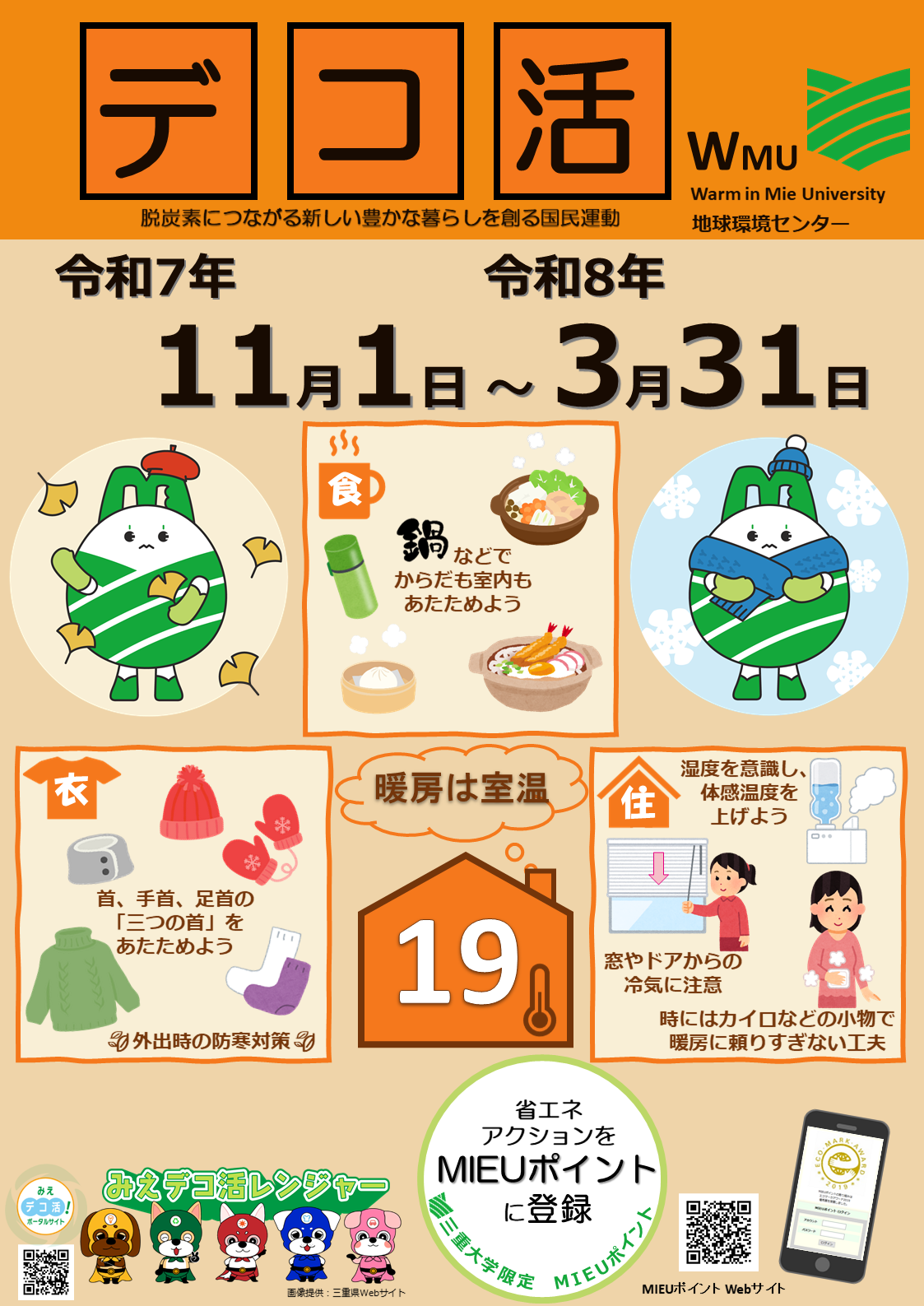 デコ活(Warm in Mie University