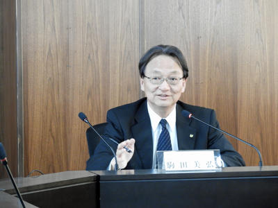 駒田学長